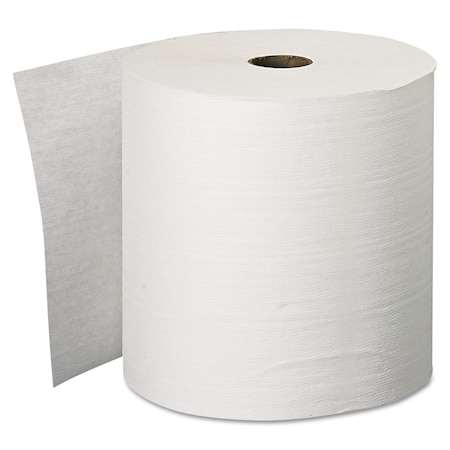 Scott Essential Hardwound Paper Towel, Continuous Roll Sheets, 600 ft., White, 6 PK 11090